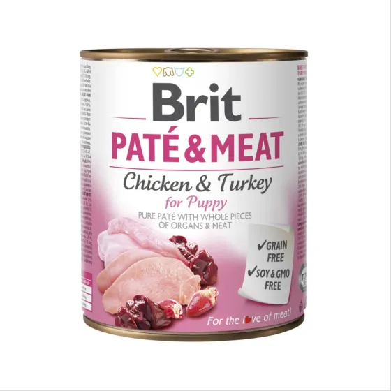 Brit Pate And Meat For Puppy 800g
    