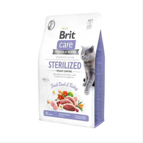 Brit Care Gato Esterilizado Weight Control Duck Turkey 7kg
    