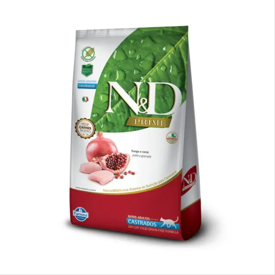 Natural And Delicious Prime Felino Castrado Pollo Y Granada 1.5kg
    
