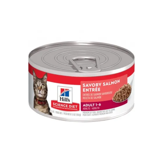 Hills Lata Gato Adulto Salmón 156gr
    