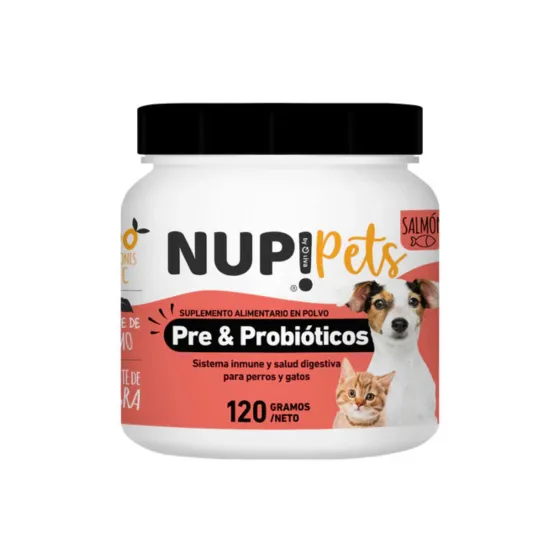 Nup! Pets Pre y Probióticos Salmón 120 gr
    