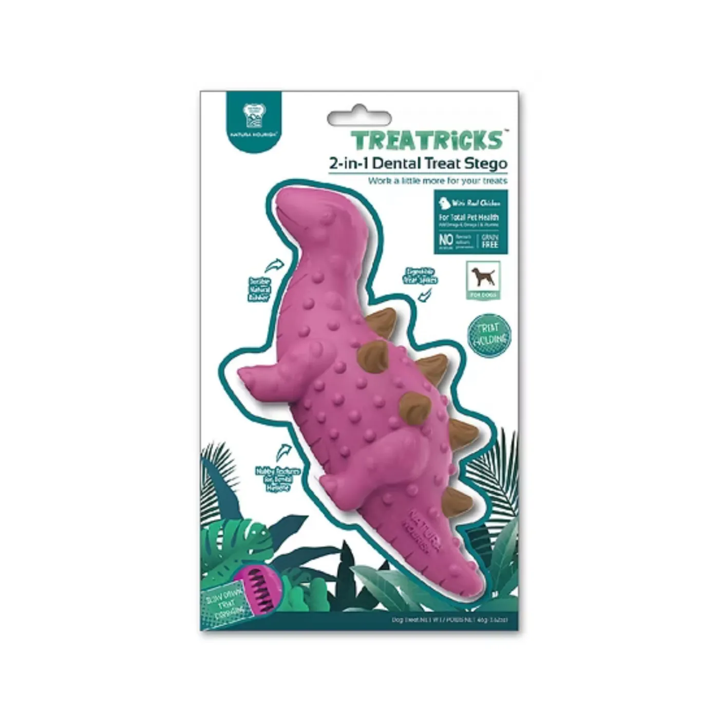 Natura Nourish Treatricks Dental Estegosaurio
    