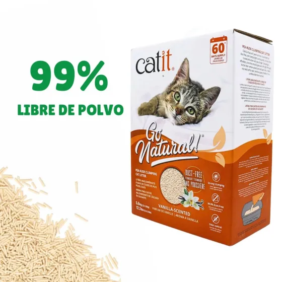Catit Go Natural Arena Aglomerante aroma Vainilla 5.6 Kg
    