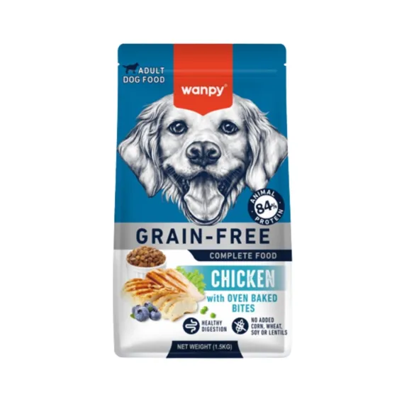 Wanpy Alimento Pollo Para Perro Adulto 1.5kg
    