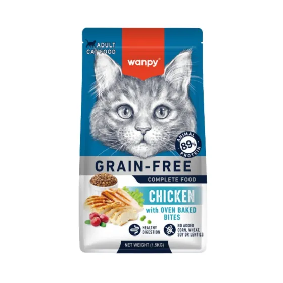 Wanpy Alimento Pollo Para Gato Adulto 1.5kg
    