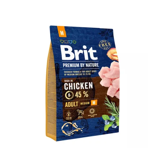 Brit Premium By Nature Adult Medium 3kg
    