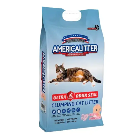 America Litter Odor Seal Baby Powder 15 kg
    