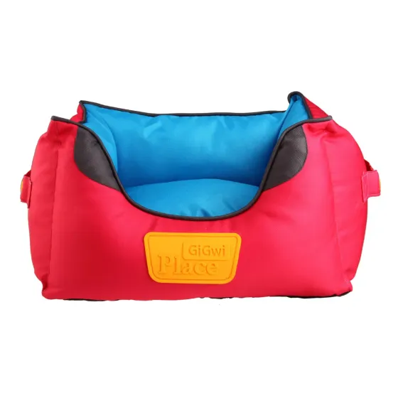 Gigwi Place Cama Cuadrado Rojo/azul M
    