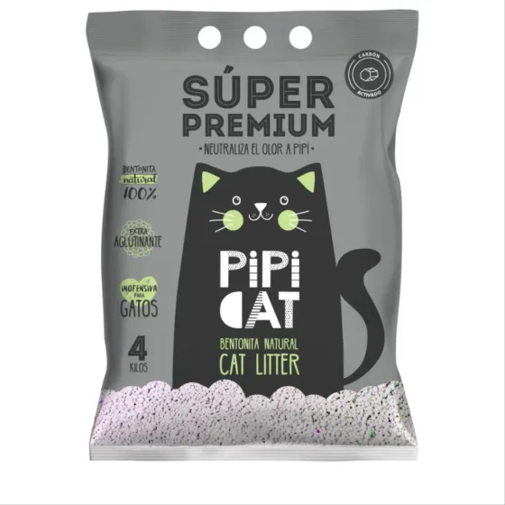 Pipicat Super Premium Con Carbón Aroma a Lavanda 4 kg
    