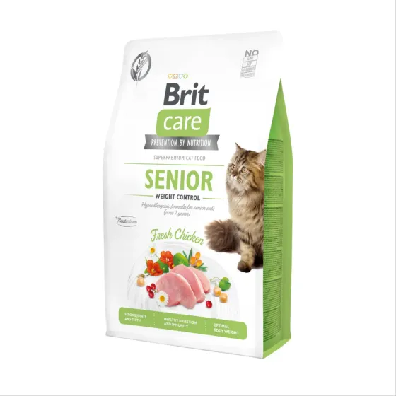 Brit Care Cat Senior Weight Control Fresh Chicken 2kg
    