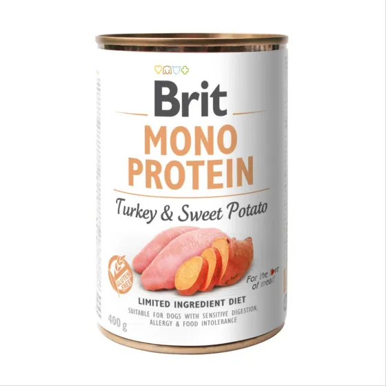 Brit Mono Protein Turkey and Sweet Potato 400 Gr
    